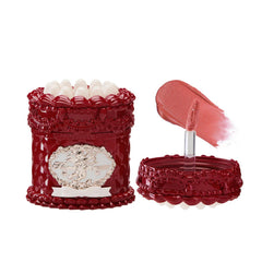 Flower Knows strawberry Cupid Cake lip cream jar with velvety finish for all-day wear