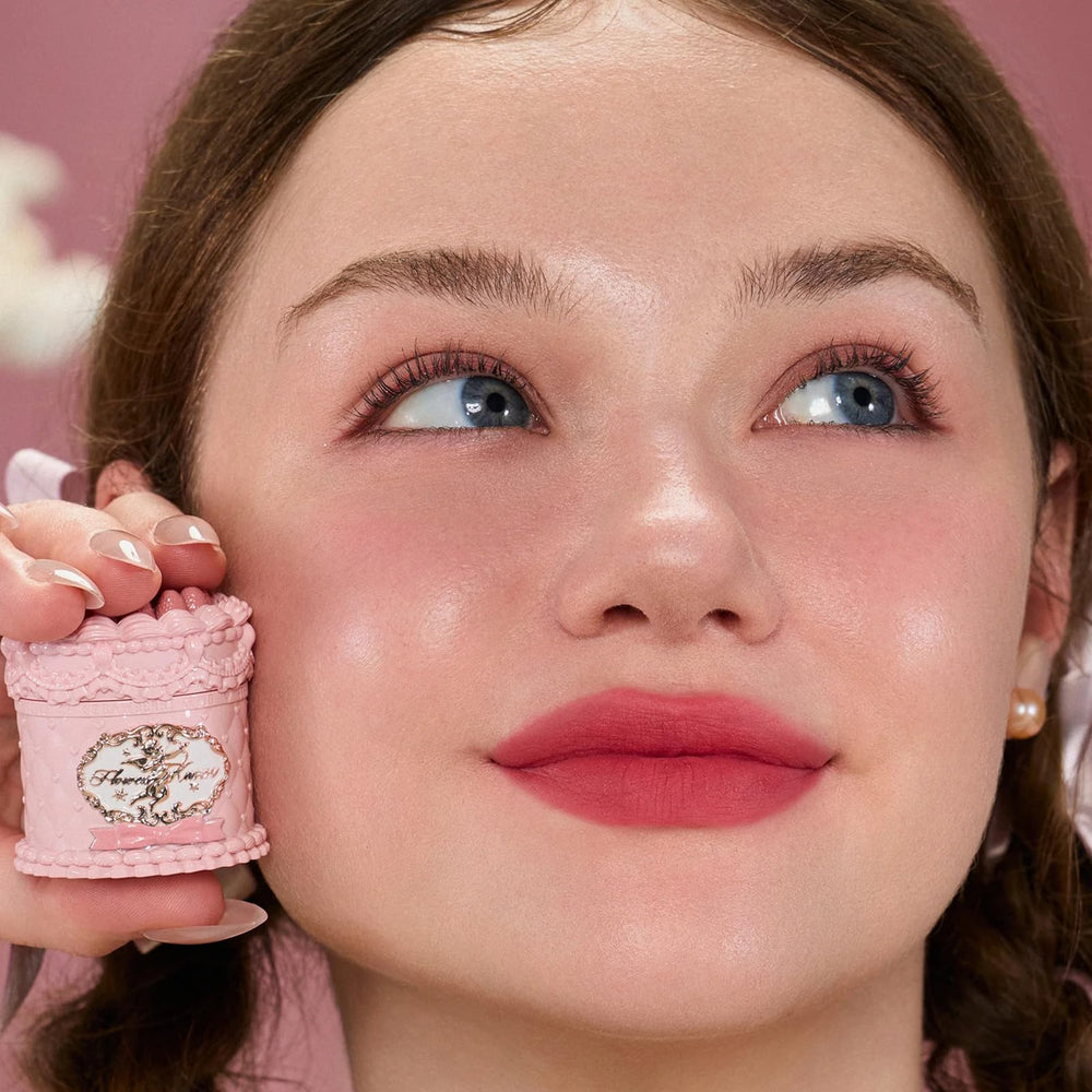 Flower Knows Strawberry Cupid Cake Lip Cream long-wear color for all-day confidence