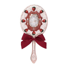 Flower Knows Strawberry Cupid hand mirror ornate detail for precise touch-ups and glamorous moments
