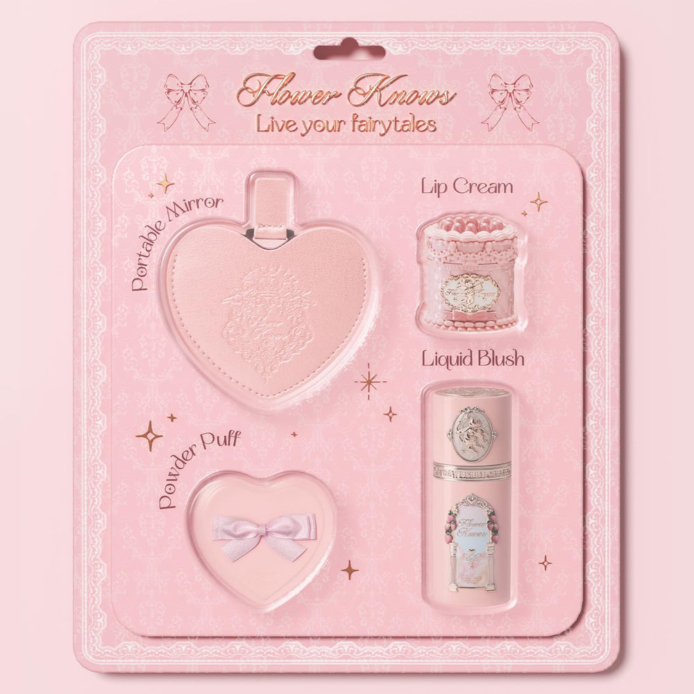 Flower Knows Strawberry Cupid Lip Cream close-up showing smooth, long-wear color for daily looks.