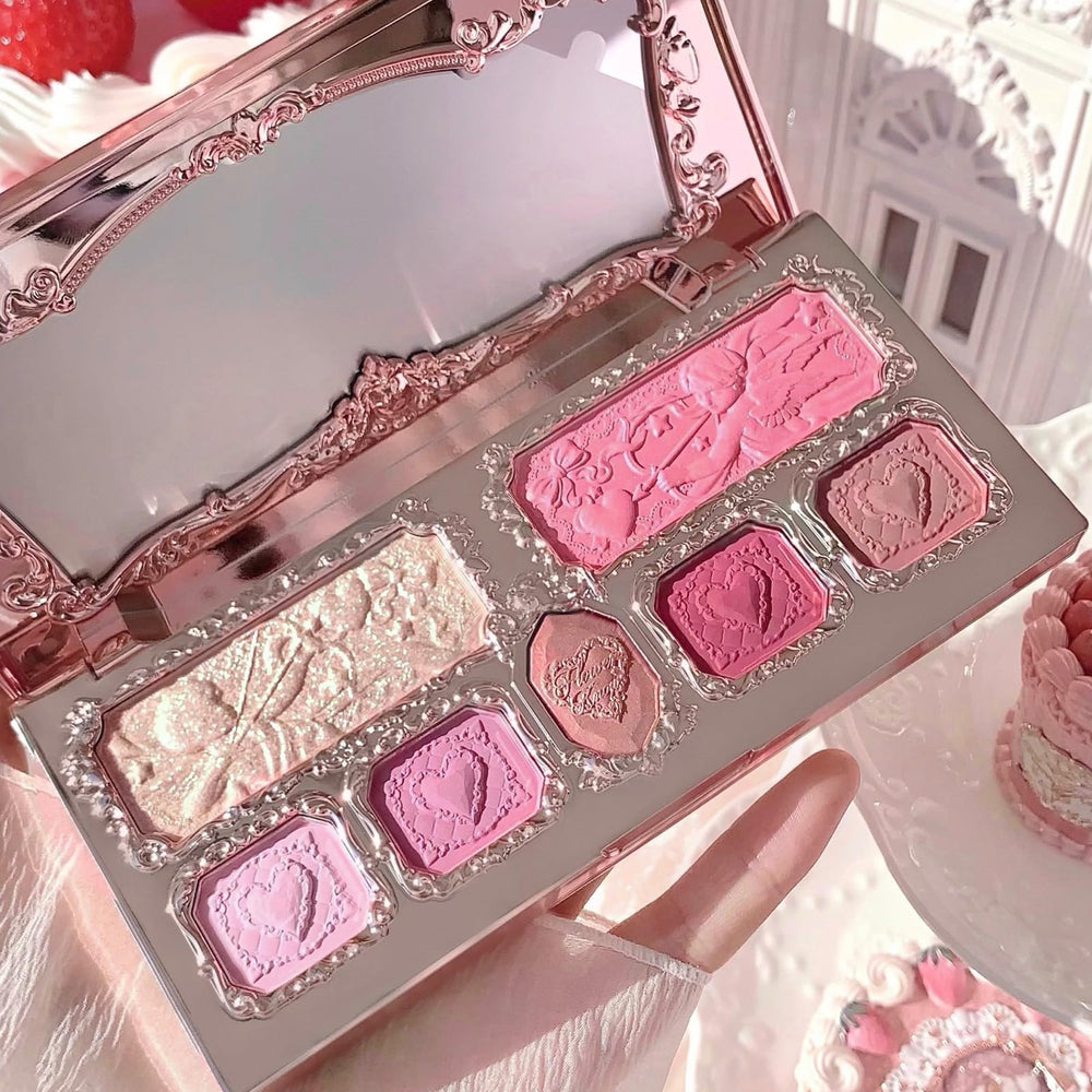 Flower Knows Strawberry Cupid Palette pink vibes for daily, romantic looks