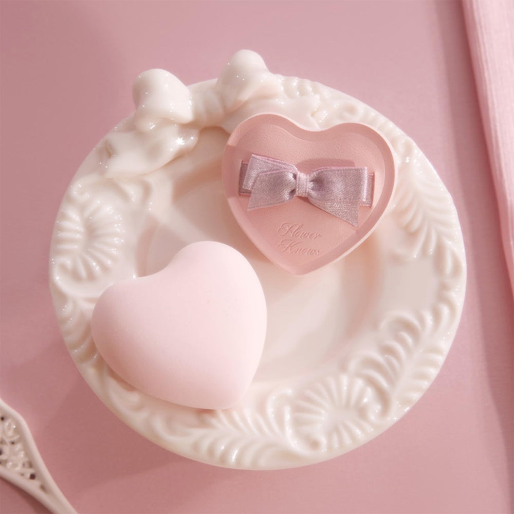 Flower Knows Strawberry Kiss packaging on blister card shows gift-ready presentation for special occasions.