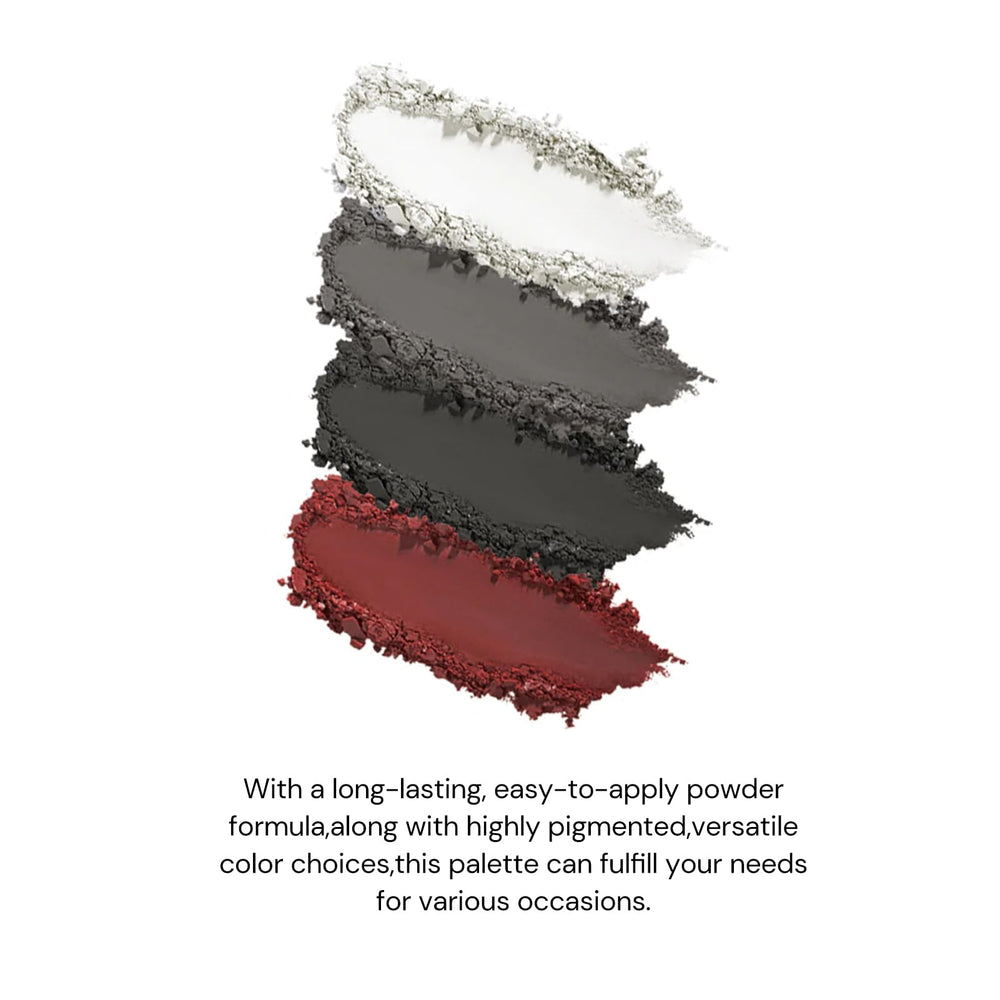 Flower Knows Swan Ballet 4-matte shadows deliver subtle to bold versatility for eye looks