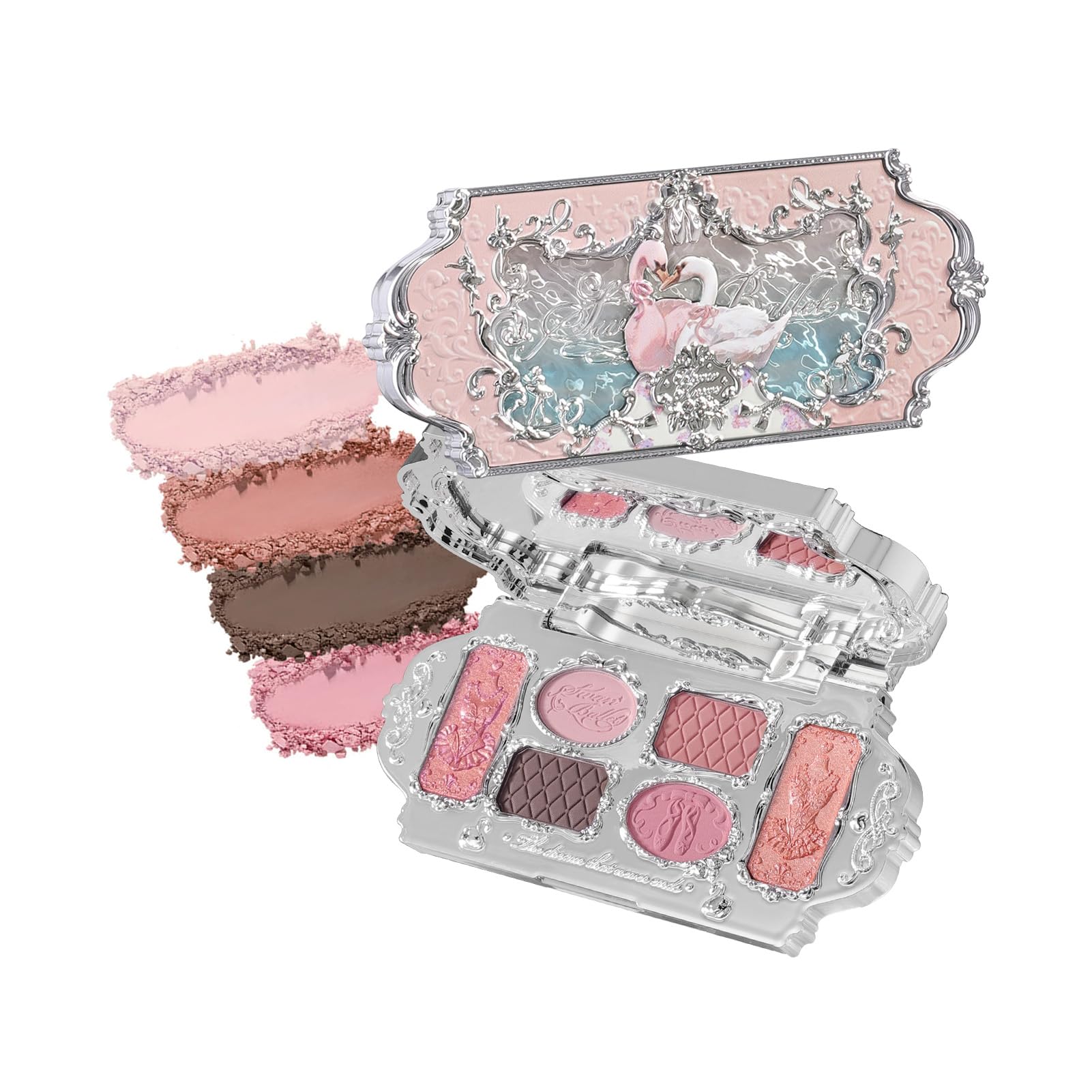 Flower Knows Swan Ballet Palette cover shows elegant ballet design for gifting.