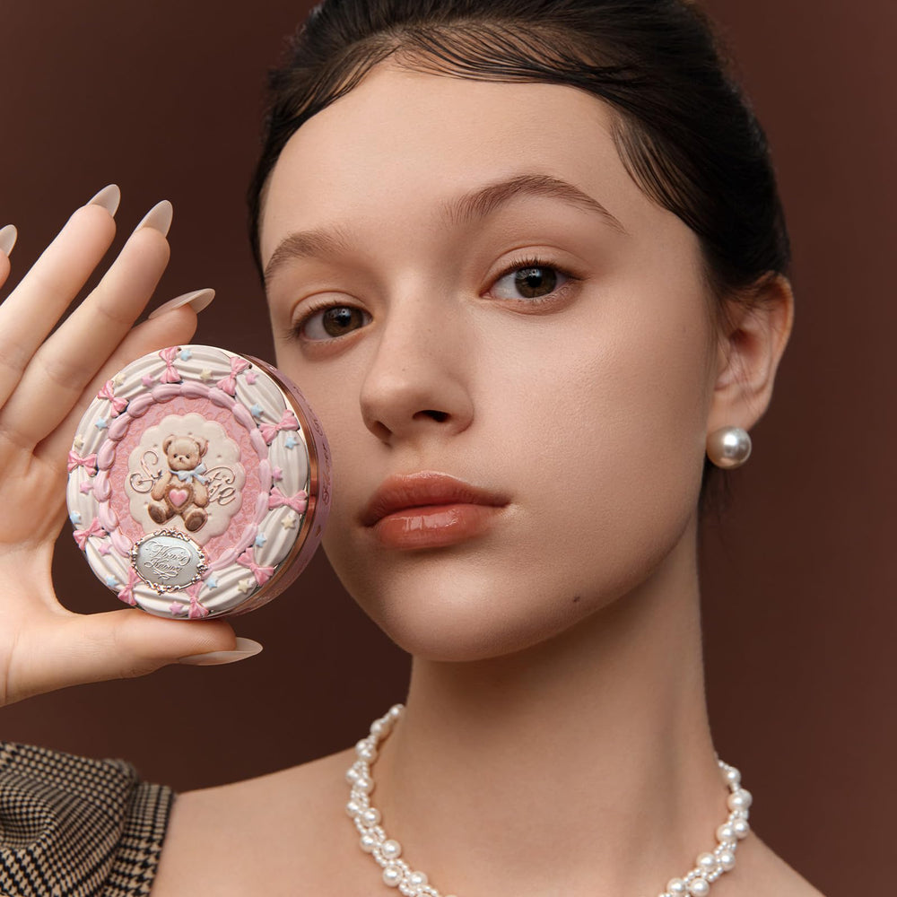 Flower Knows Sweetie Bear packaging highlights cruelty-free branding