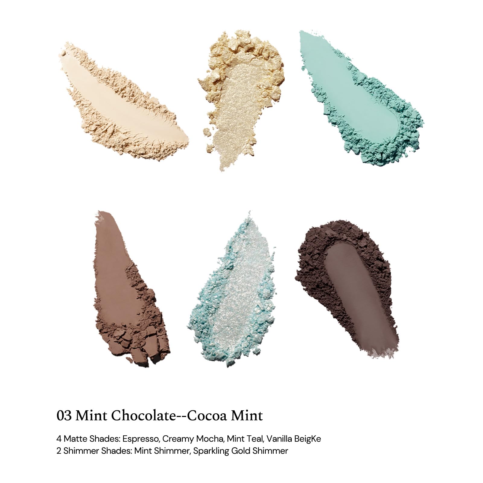 Flower Knows Sweetie Bear swatches Mint Chocolate for creamy buildable color payoff