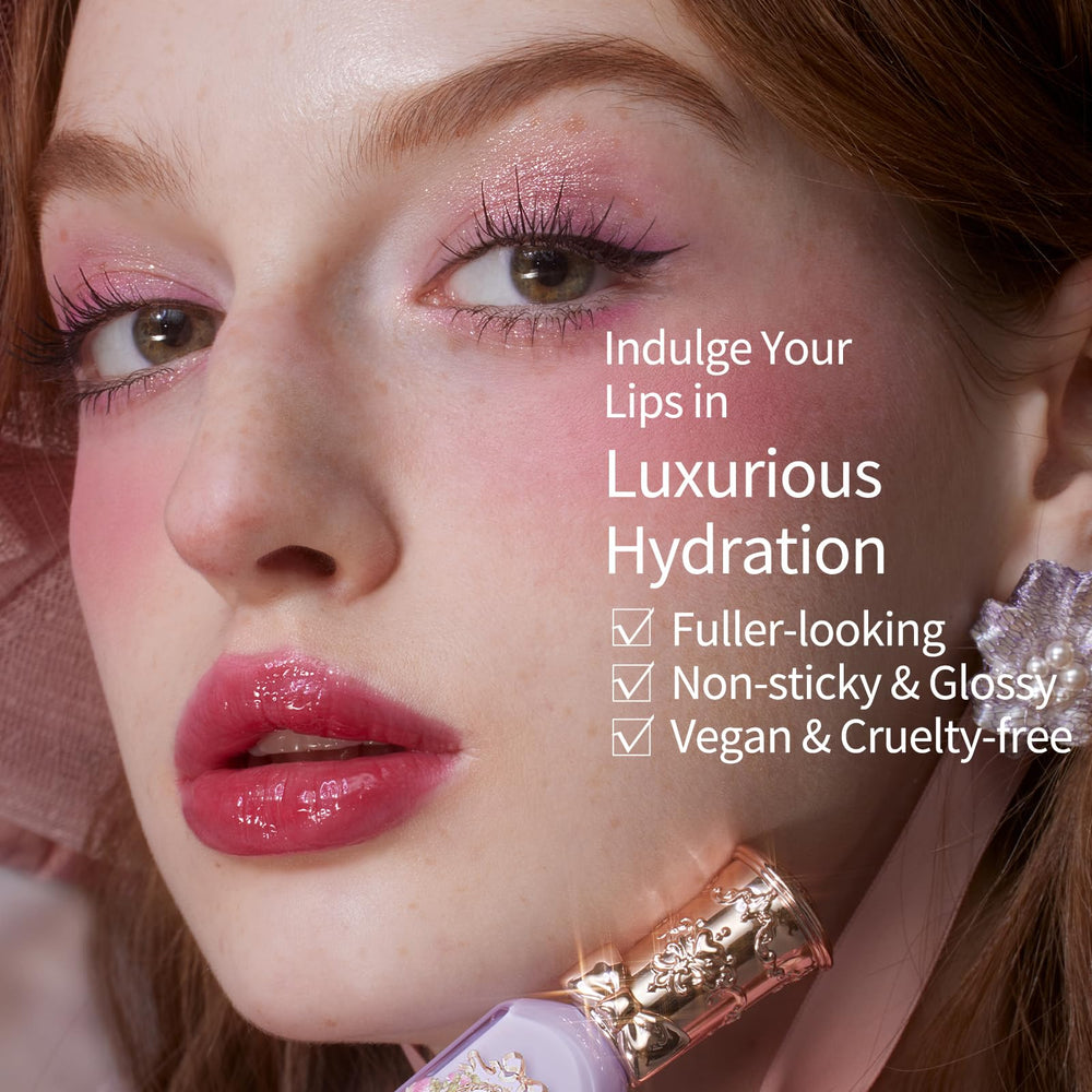 Flower Knows two shimmer variants show playful sparkle and glitter accents