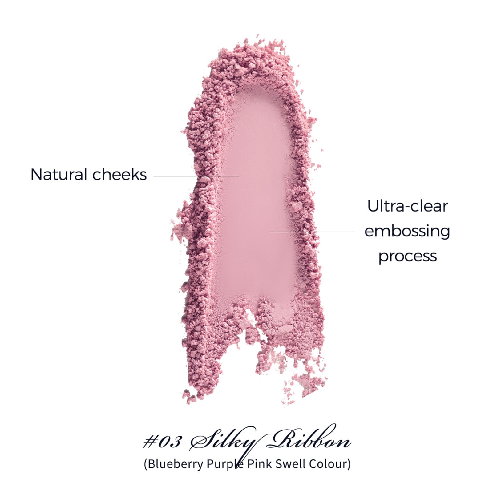 Flower Knows ultra-fine blush powder for seamless, buildable coverage.