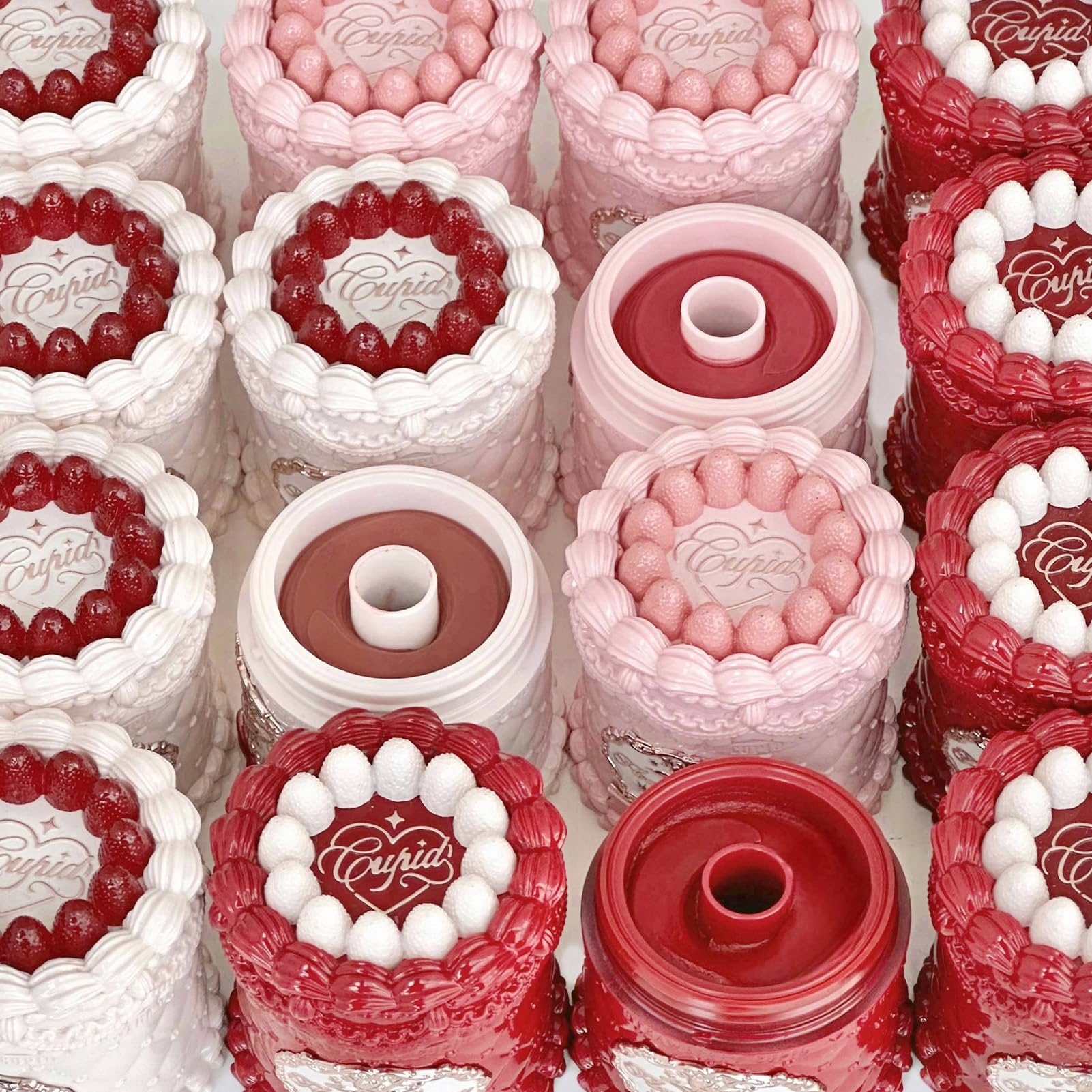 Flower Knows V07–V09 Red Velvet shades offer bold, timeless color.