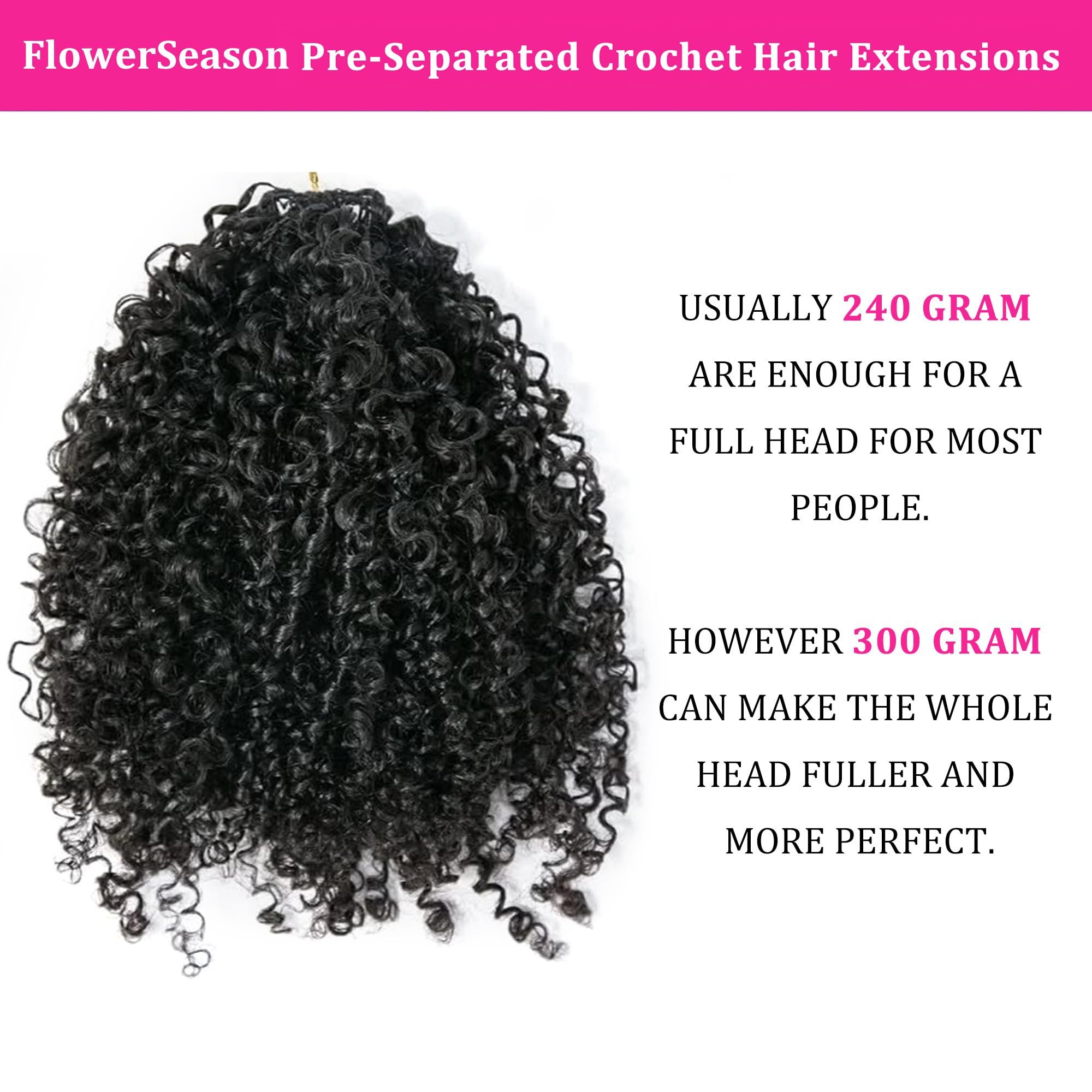 FlowerSeason Afro Kinky Curly Knotless extensions worn for instant volume and bounce.