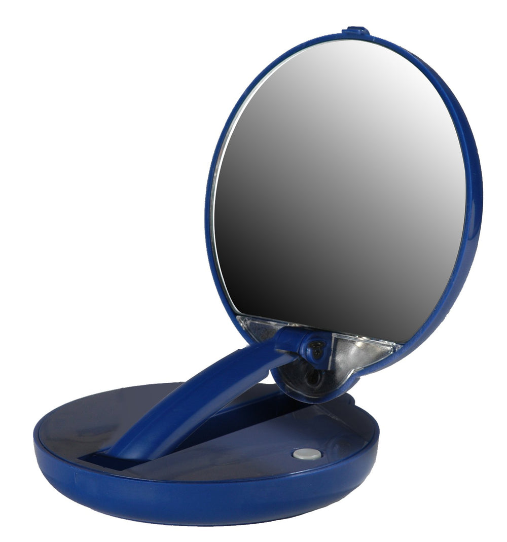 Floxite FL-15ACP Mirrormate compact offers 15x magnification for precise grooming.