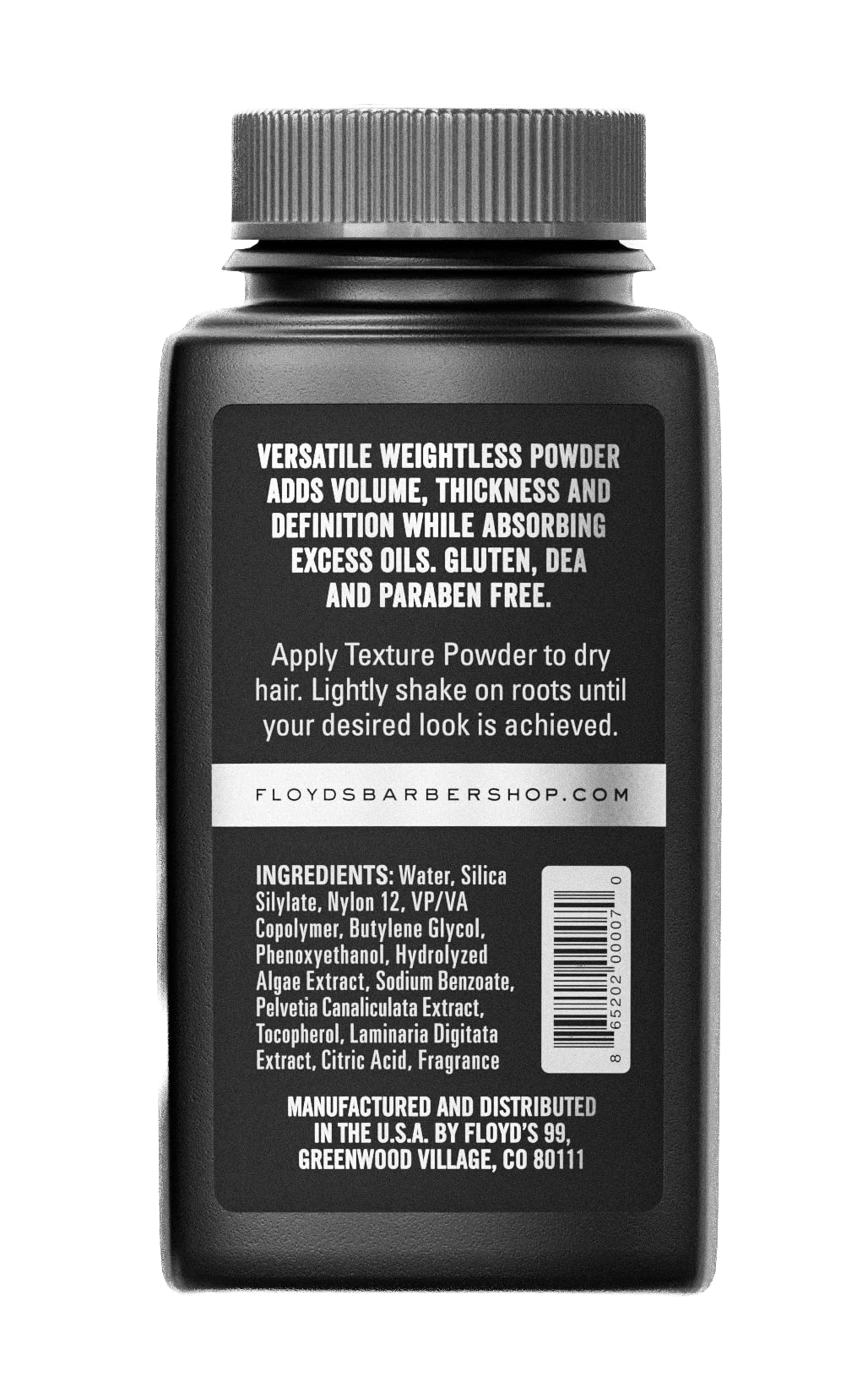 Floyd's 99 Hair Styling Powder offers lightweight, easy application