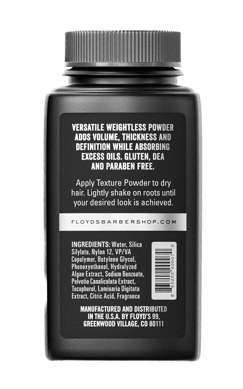 Floyd's 99 Hair Styling Powder offers lightweight, easy application