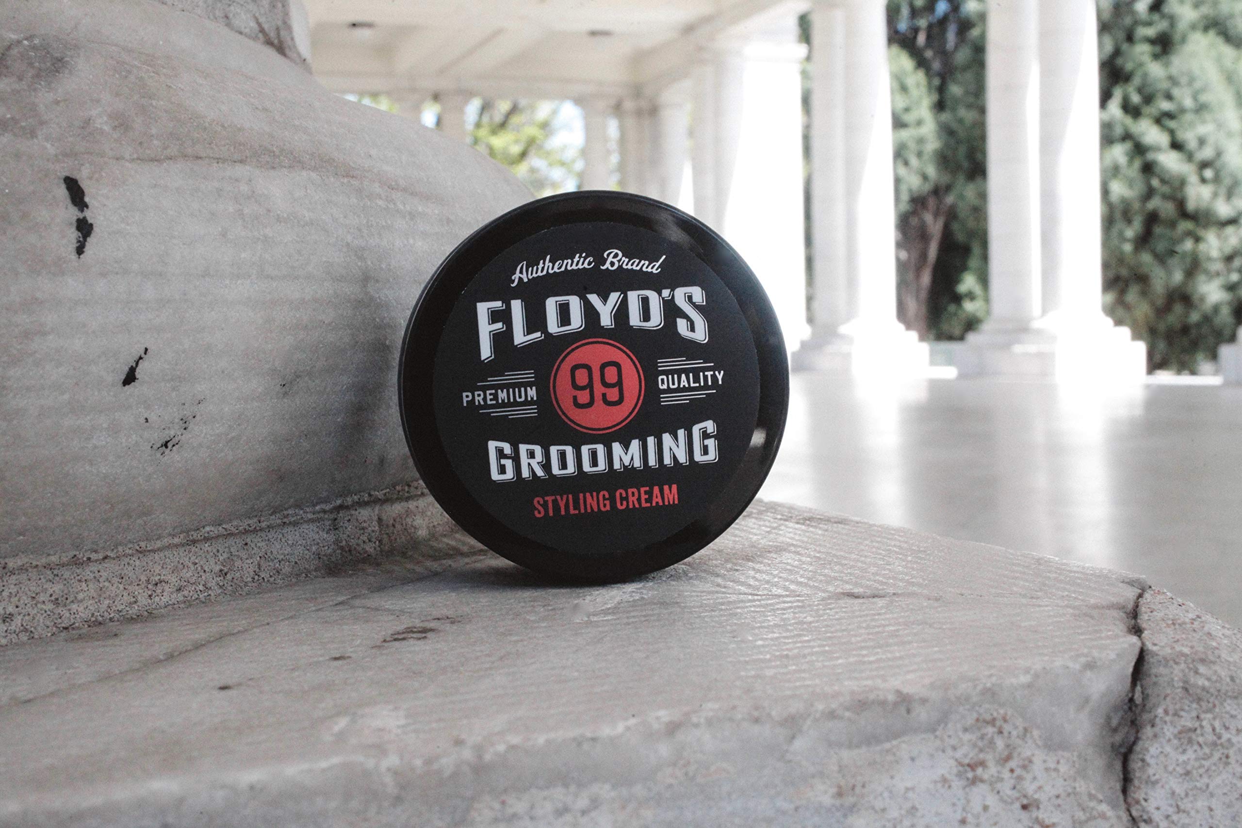 Floyd's 99 Styling Cream daily-use-collection supports versatile grooming