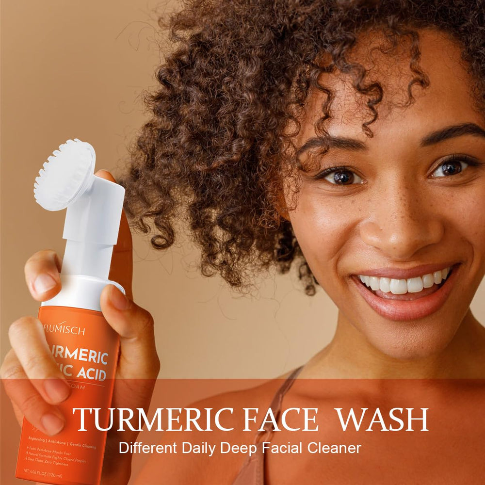FluMisch brightening cleanser transforms routine into a radiant daily ritual.