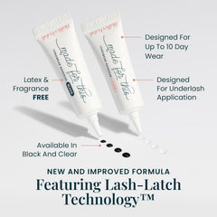 FlutterHabit Made for This adhesive black variant offers eyeliner-like finish