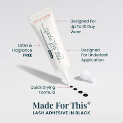 FlutterHabit Sweetheart applicator and tools enable easy at-home lash application