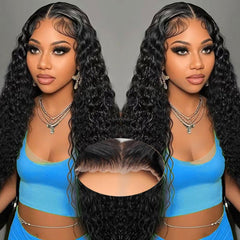Flwing Wear and Go wig packaging demonstrates easy unboxing for quick styling.