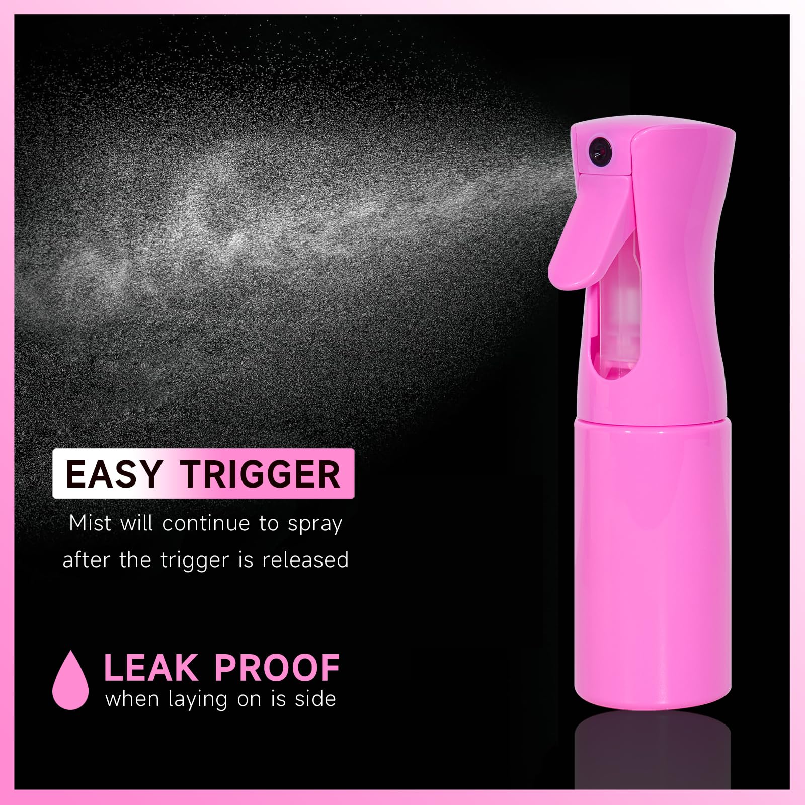 FlyLanyards hair brush vents show hot air passage for faster blow drying.
