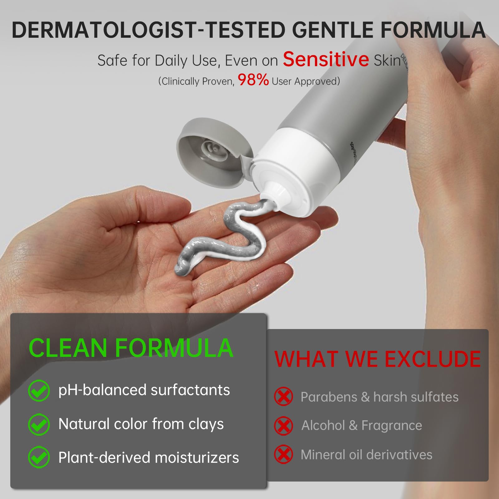 Flyleaf all-in-one-cleanser removes makeup and sunscreen while balancing oil for everyday use