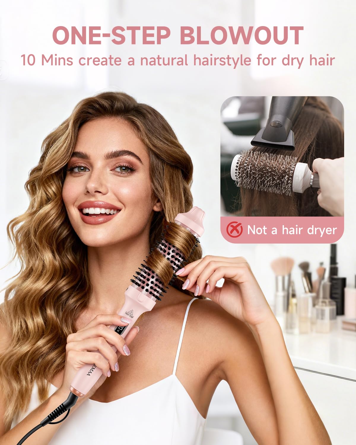 FLYZEMAA Thermal Brush bristles-snag-free closeup demonstrating snag-free grip