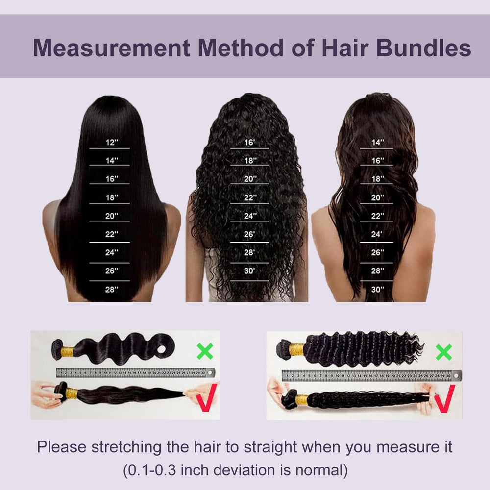 Flyzhuim packaged bundles with wig cap shows complete kit.