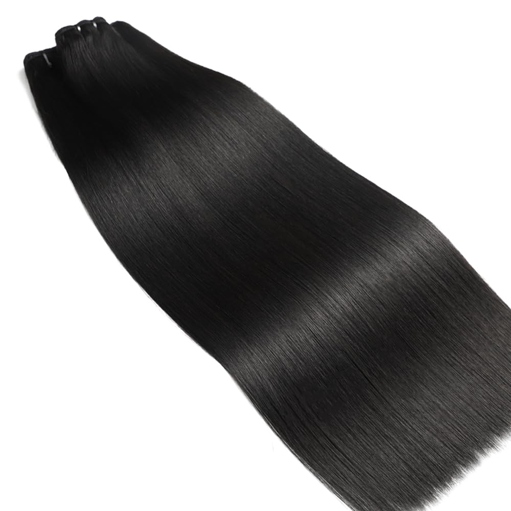FMIDKOU bundles can be woven braided or styled into a ponytail for various looks.
