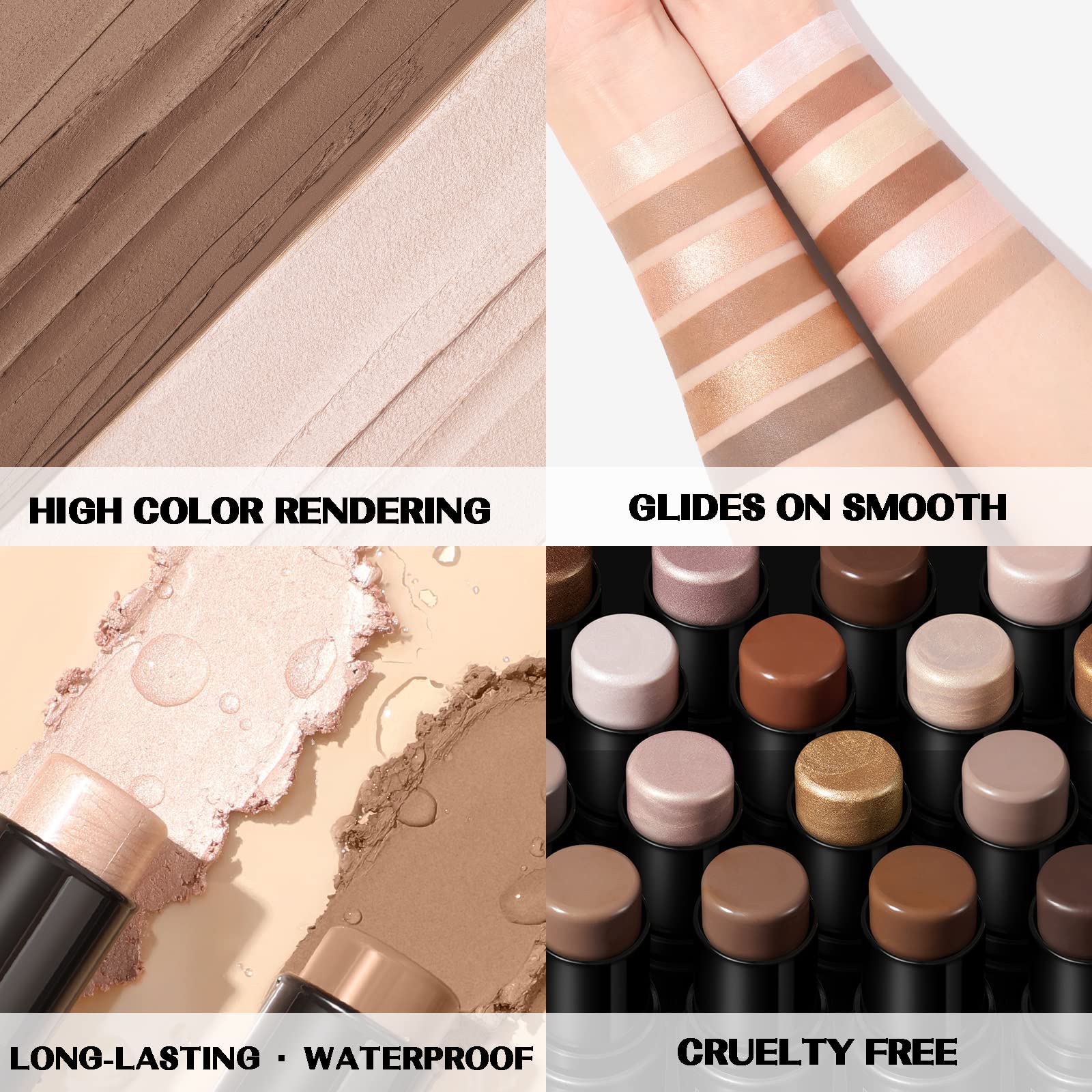FOCALLURE packaging box image highlights gift-ready makeup kit.