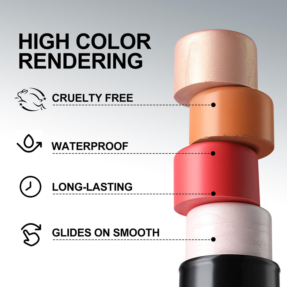 FOCALLURE three-piece contour kit supports everyday makeup routines.