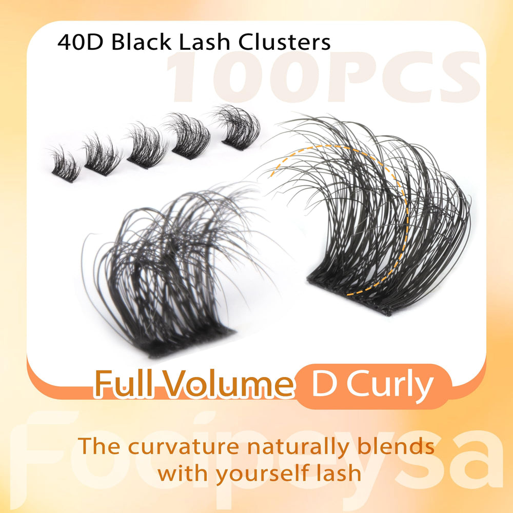 Focipeysa 10-18mm mixed lengths enable customizable lash styles.