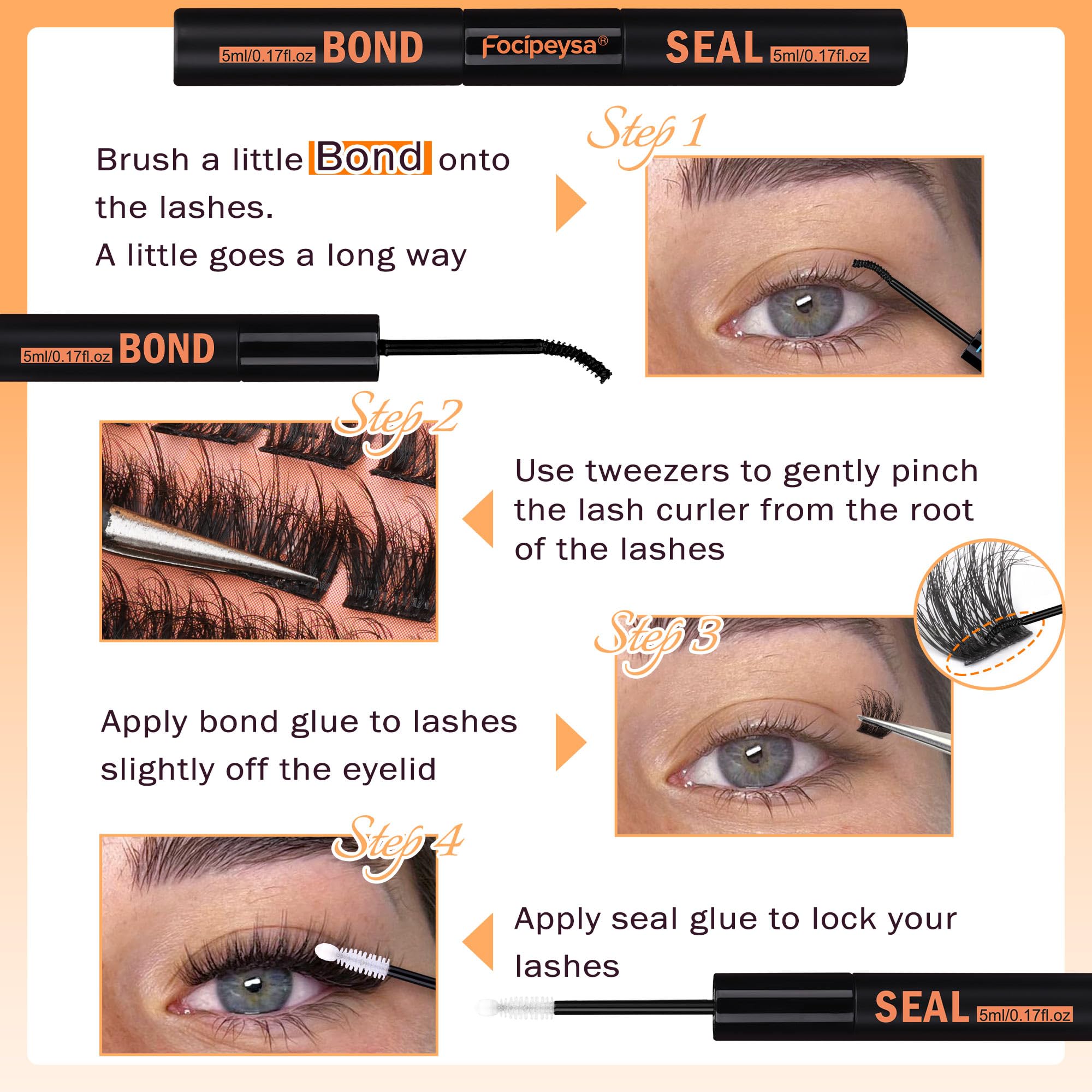 Focipeysa At-home lash transformation fits daily beauty routines.