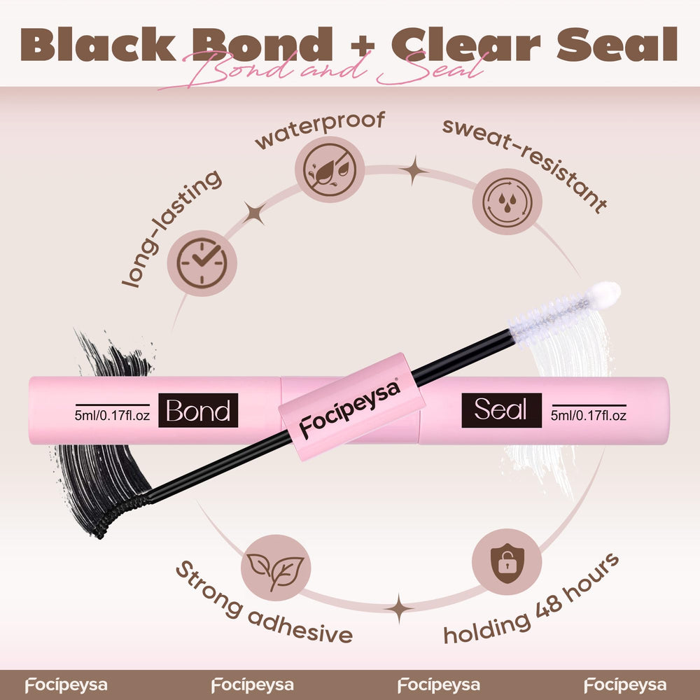 Focipeysa DIY lash application steps guide for comfortable home use.