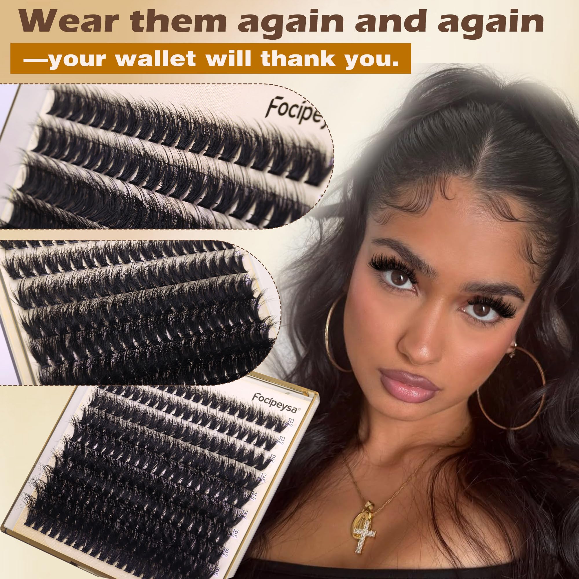 Focipeysa home-use kit enables easy at-home DIY eyelash extensions