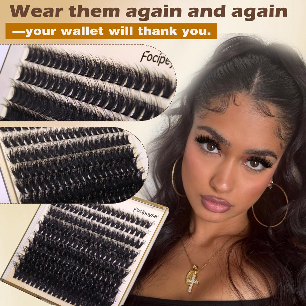 Focipeysa home-use kit enables easy at-home DIY eyelash extensions