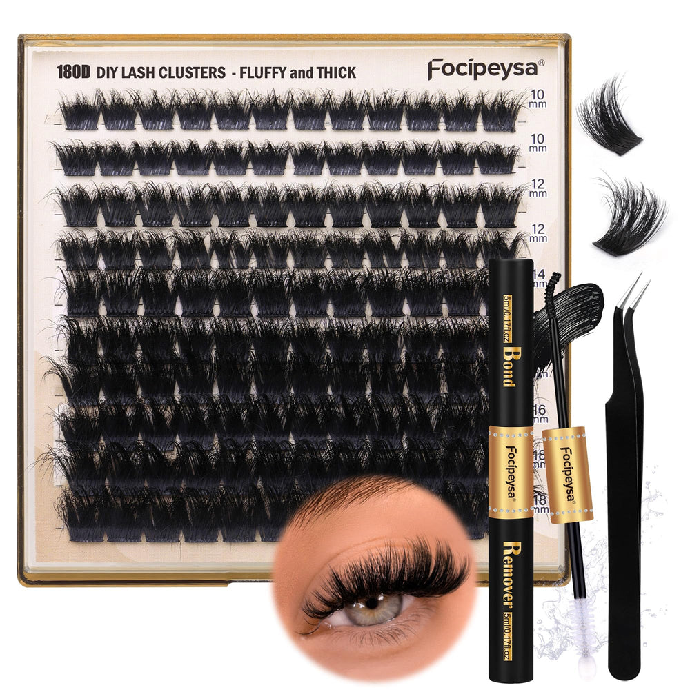Focipeysa lash remover helps quick clean-up after extensions.