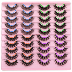 Focipeysa four styles wispy lashes add natural volume
