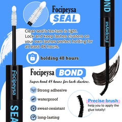 Focipeysa lash applicator tweezers—precise placement for clean clusters