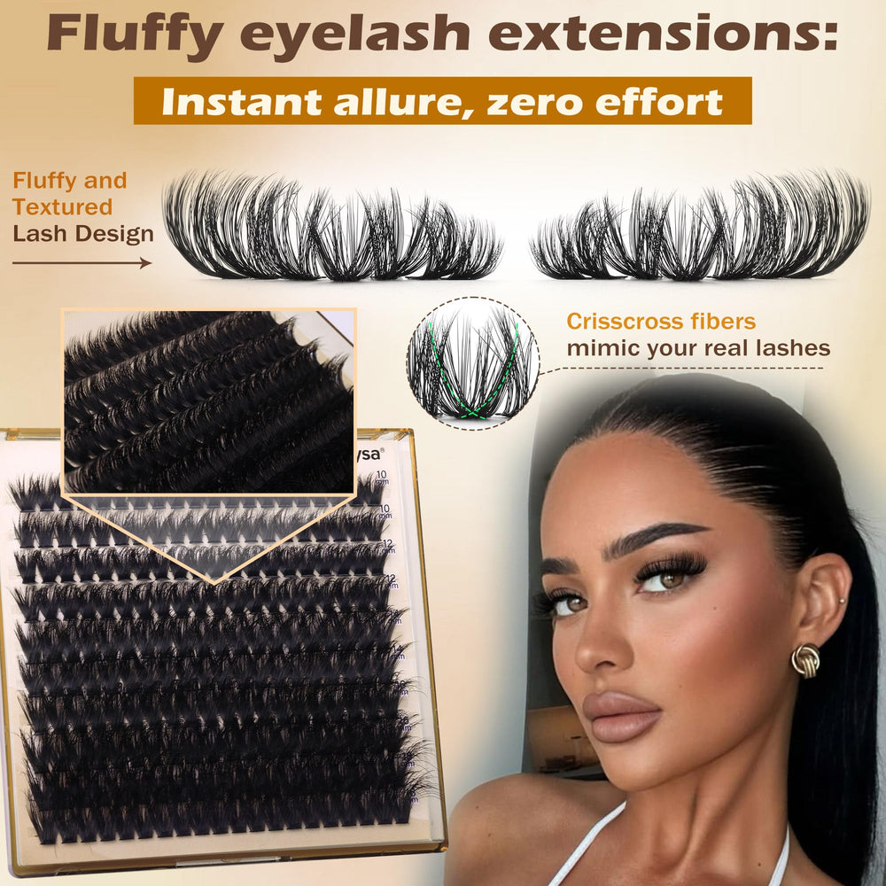 Focipeysa Lash Applicator Tweezers for precise cluster placement.