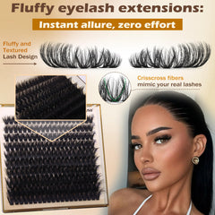 Focipeysa Lash Applicator Tweezers for precise cluster placement.
