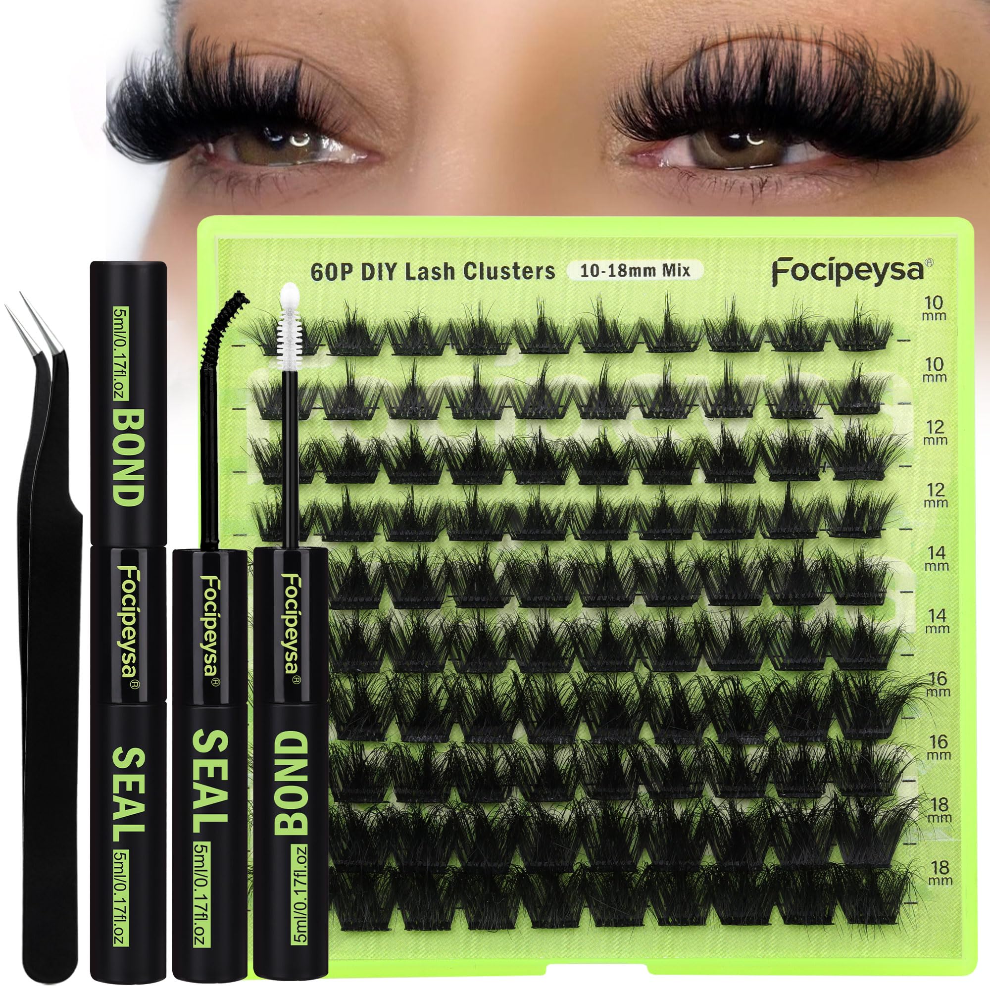 Focipeysa portable lash kit perfect for travel touch-ups