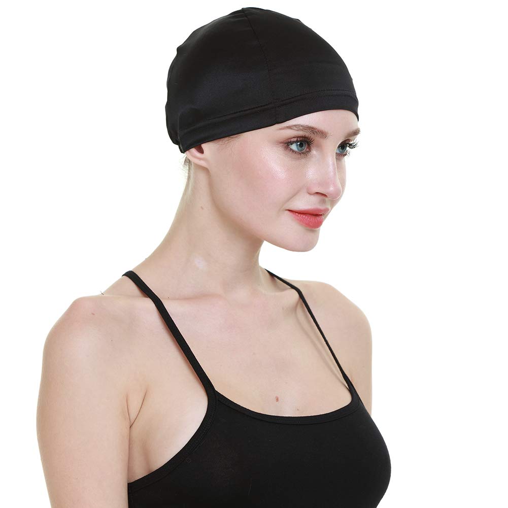 FocusCare silk wig cap seam-free design provides comfortable wear on bald heads.