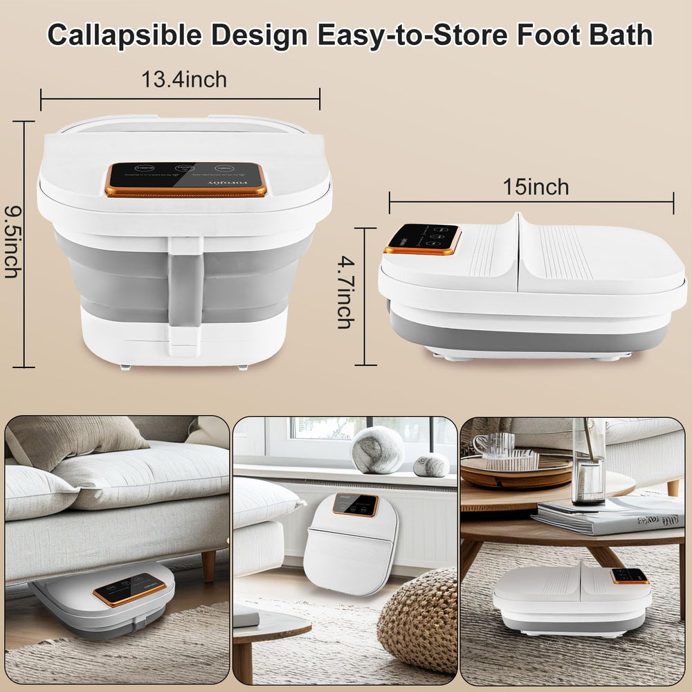 FOFOJÔY foot spa temperature control for personalized comfort (PTC)
