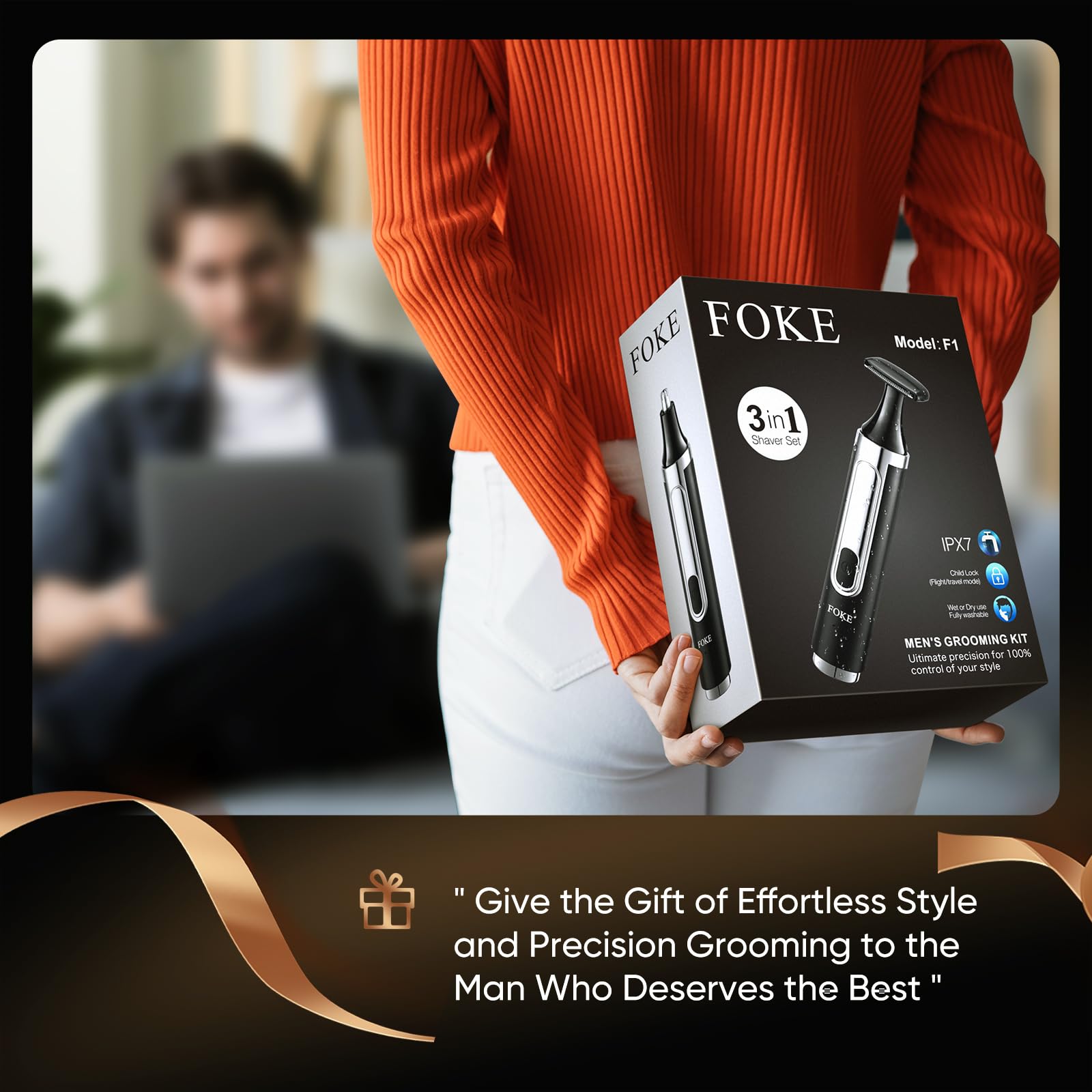 FOKE waterproof design supports easy cleaning and reduces irritation