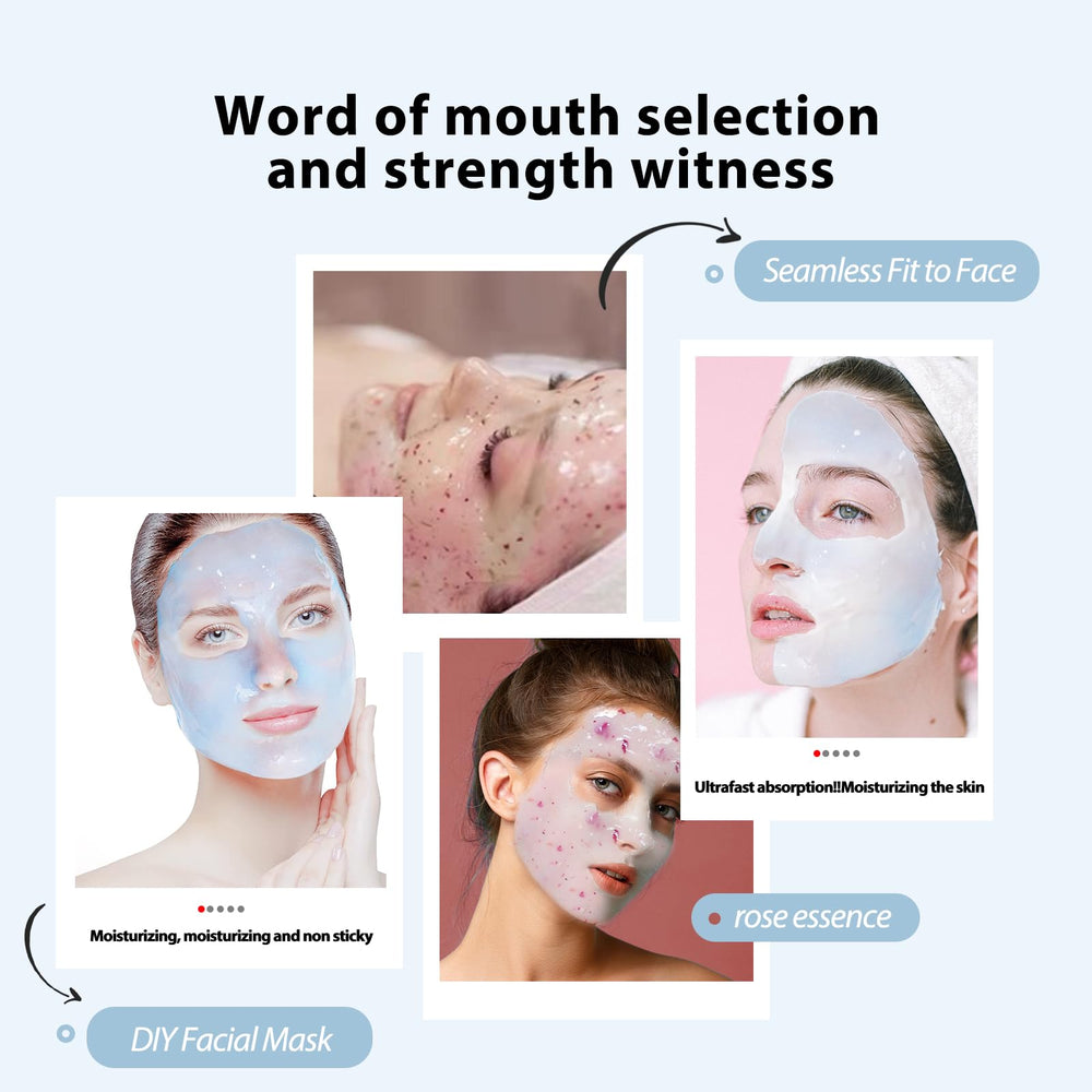 Fokiabin jelly mask refined alginate base emphasizes clean natural skincare