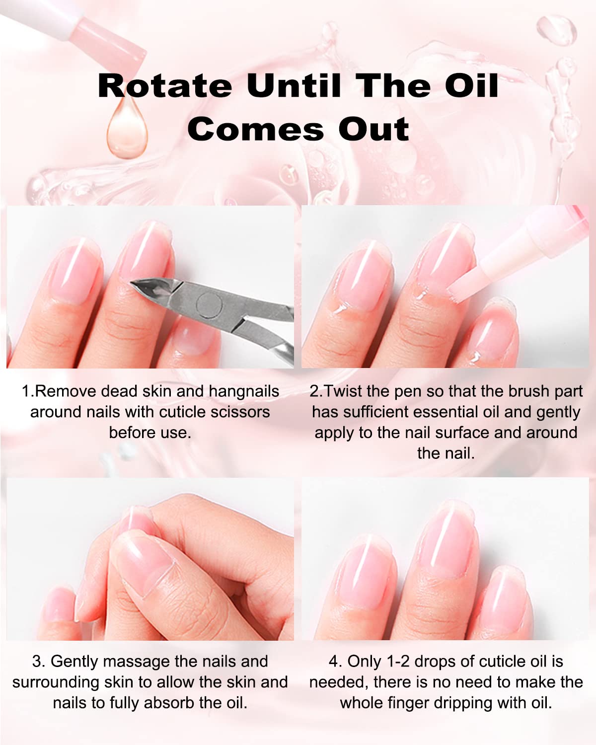 Fokostar Nail & Cuticle Oil Pen supports salon-quality maintenance at home with convenient application.
