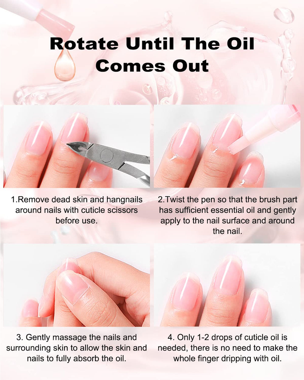 Fokostar Nail & Cuticle Oil Pen supports salon-quality maintenance at home with convenient application.