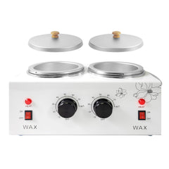 folconroad double-wax-warmer front view shows dual pots for versatile at-home waxing.