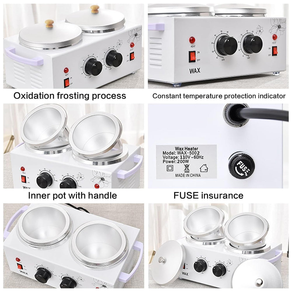 folconroad wax heater temperature control dial supports precise, safe wax heating.