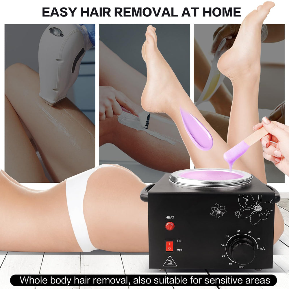 Folconroad 20-wax-sticks pack included for ready waxing sessions