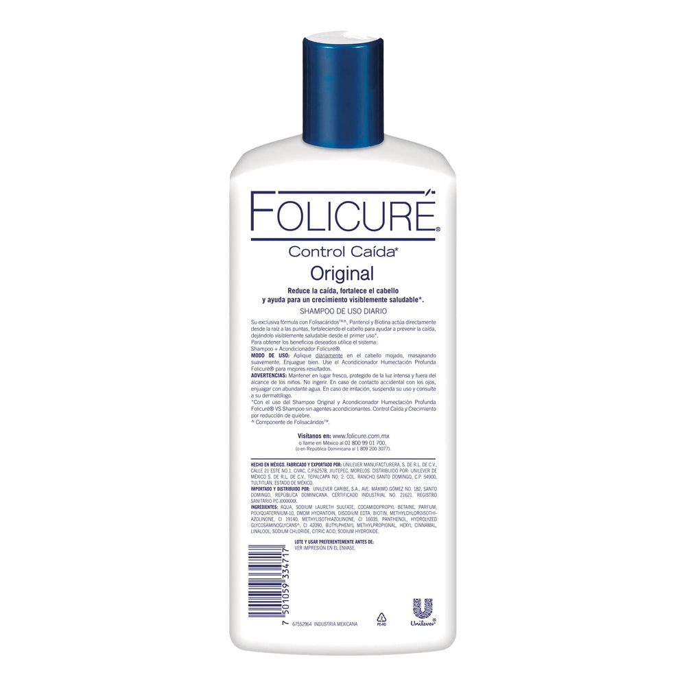 Folicure Original Shampoo with rosemary extracts for soothing scalp